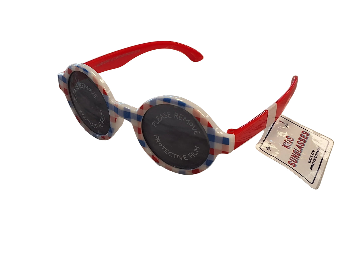 Patriotic Round Kids Sunglasses