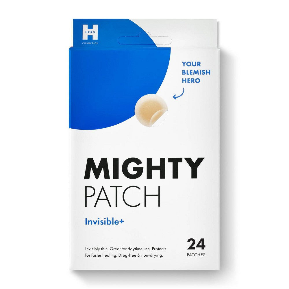 Hero Mighty Patch Invisible - 24ct: Paraben-Free, Sulfate-Free, Face Application, Acne-Prone Skin