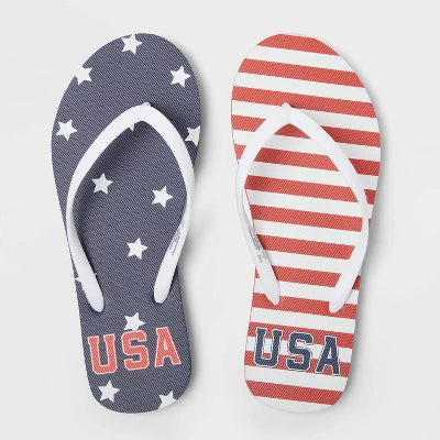 Women's Sydney Americana Flip Flops- Shade & Shore