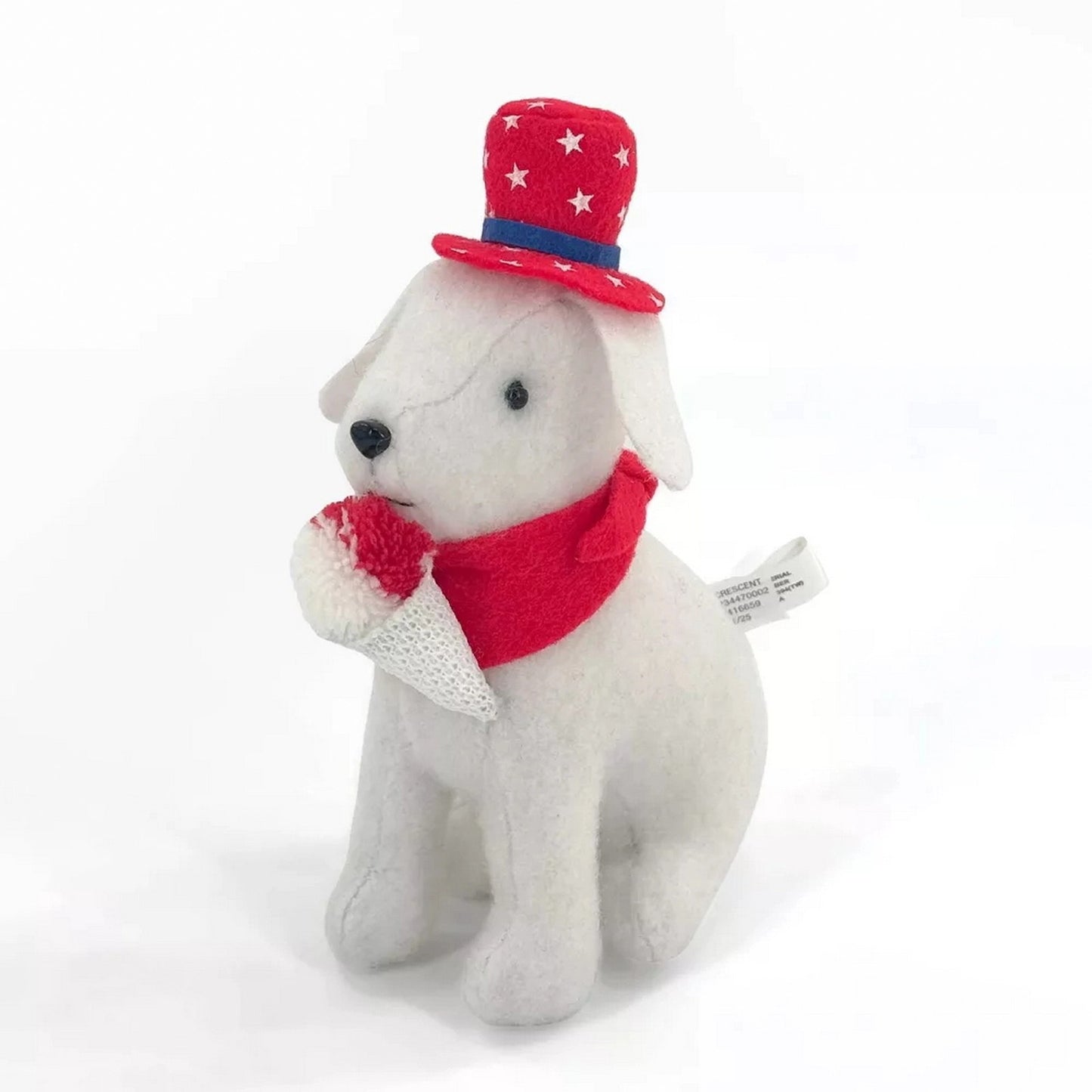 Independence Day Dog Figural Plush