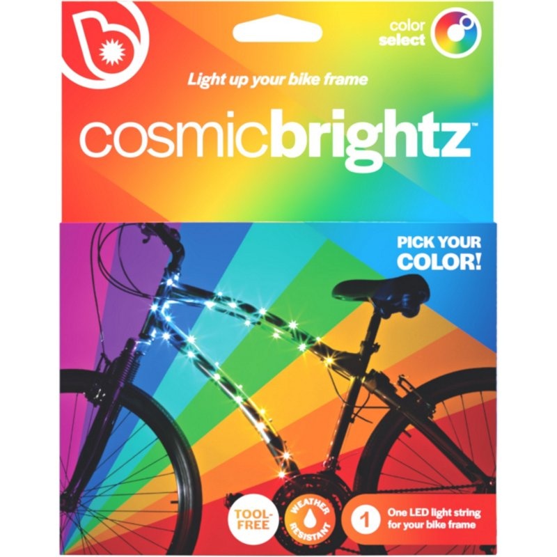 Cosmic Brightz Color Select Bicycle Frame Light String