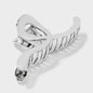 A New Day Jumbo Silver Hair Clip