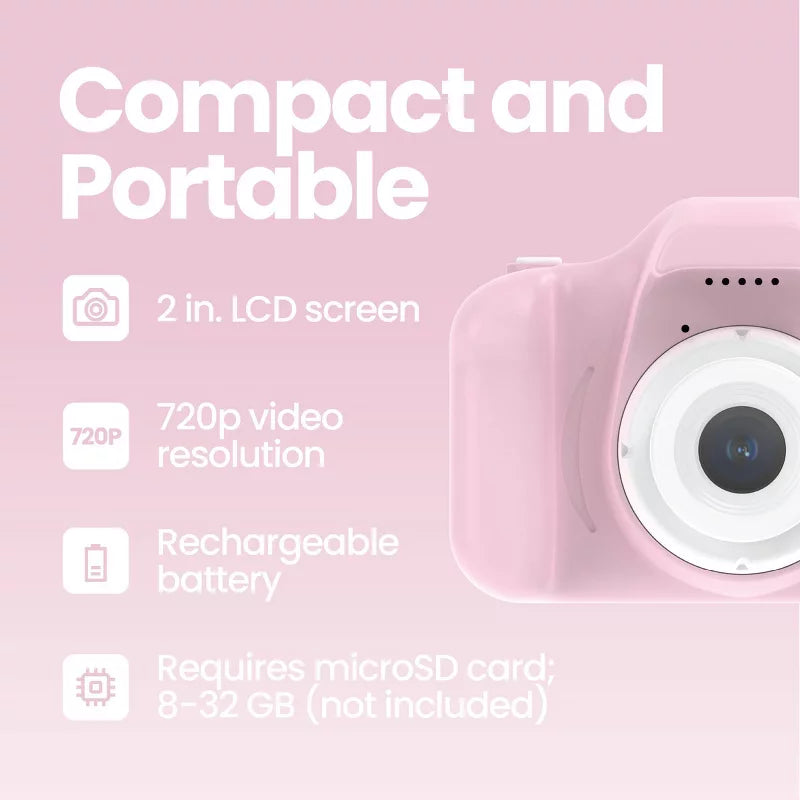 GEMS Mini Digital Camera - Pink
