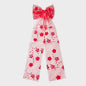 Americana Star Flower Long Hair Bow Barrette