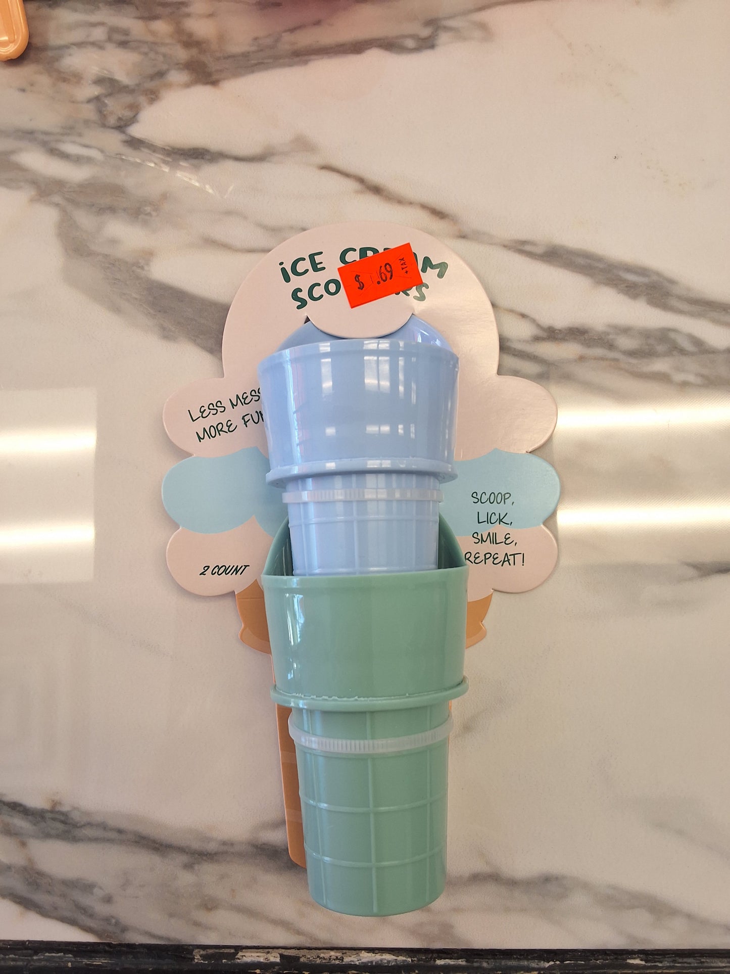 Ice Cream Scoopers- Blue